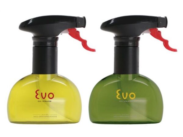 Evo Oil Sprayer Mister Bottle, Non-aerosol For Olive Oil And Cooking 