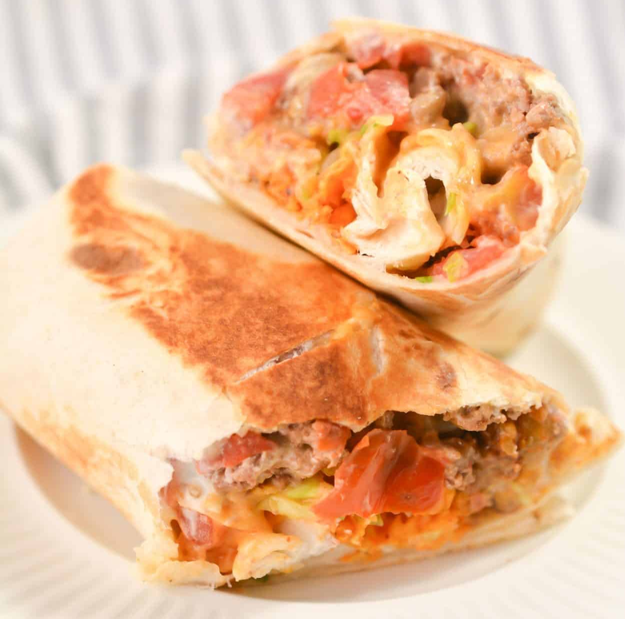 Nacho Cheese Beef Wrap | Olive Oil Marketplace