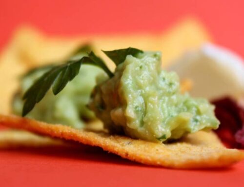 Olive Oil Fried Chips & Guacamole