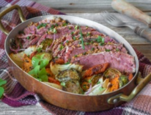Roasted Corned Beef and Cabbage
