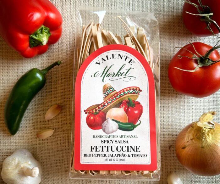 Spicy Salsa Fettuccine