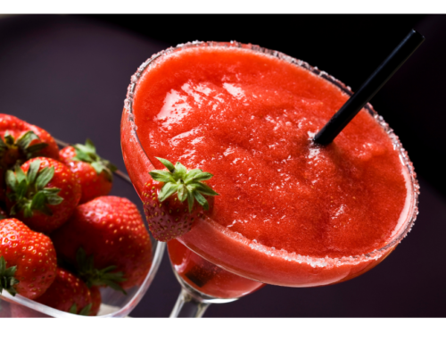 Strawberry – Basil Balsamic Daiquiri